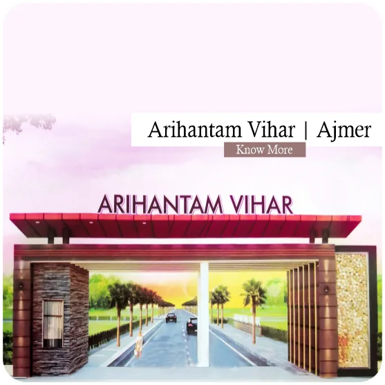 Arihantam Vihar residential community entrance in Ajmer