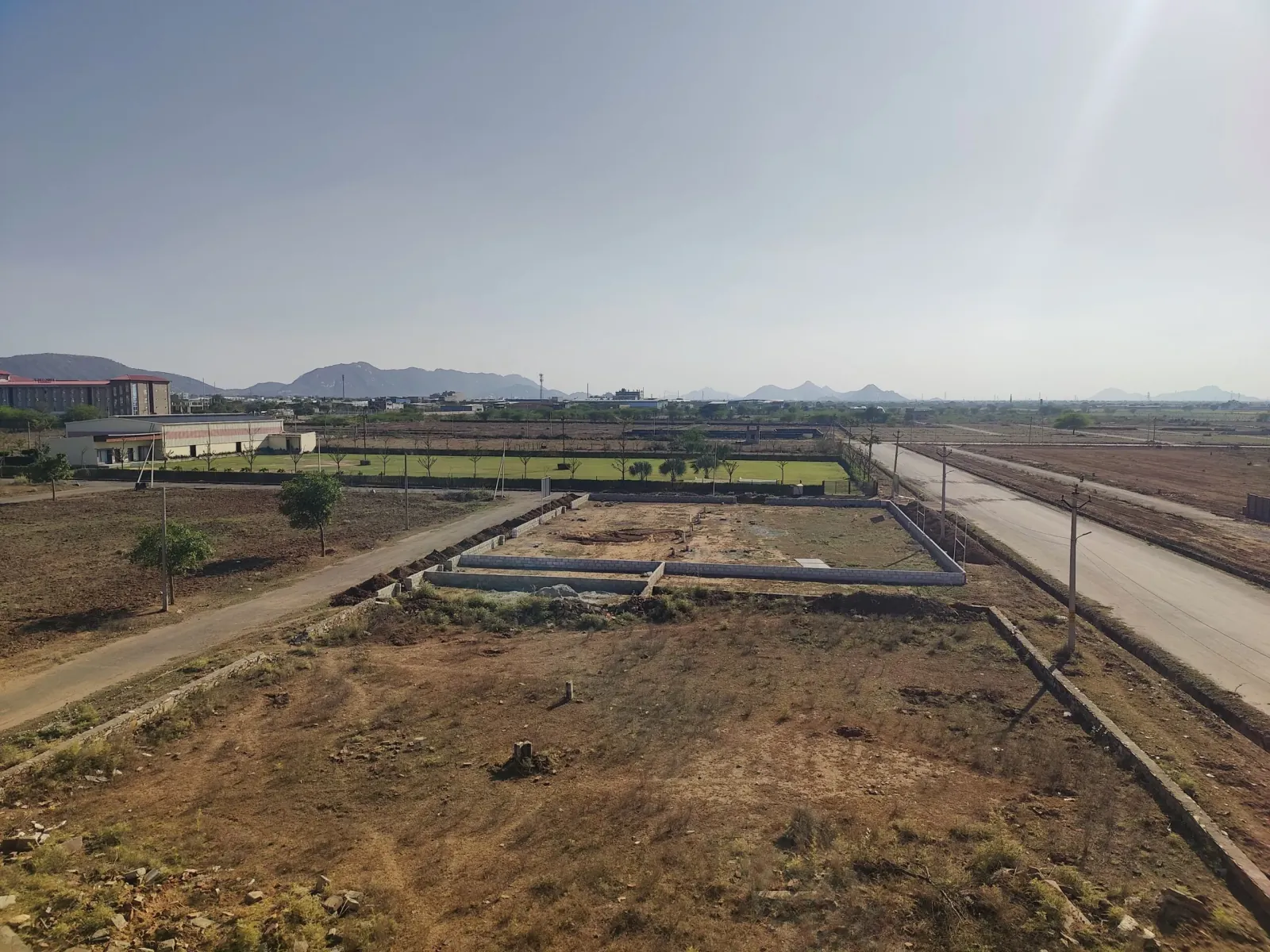 Rosium Hub on-site progress photograph — view 2