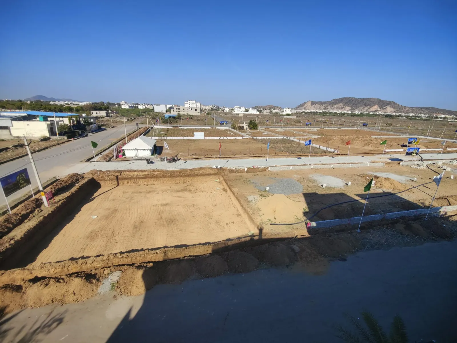 Rosium Hub on-site progress photograph — view 3