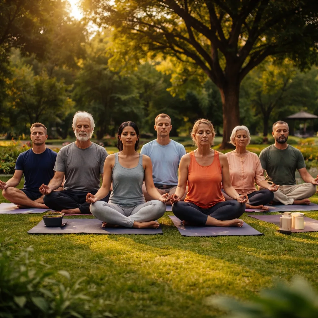 Yoga and meditation zone at The World City township