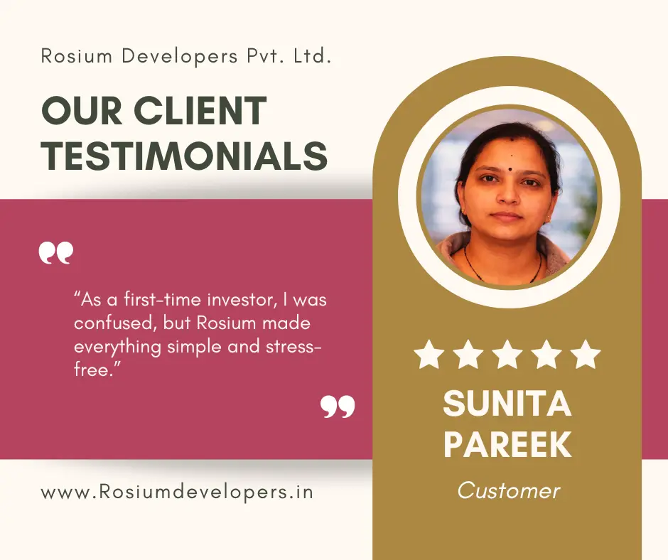 Client testimonial by Anil Jain praising Rosium Developers for resolved issues